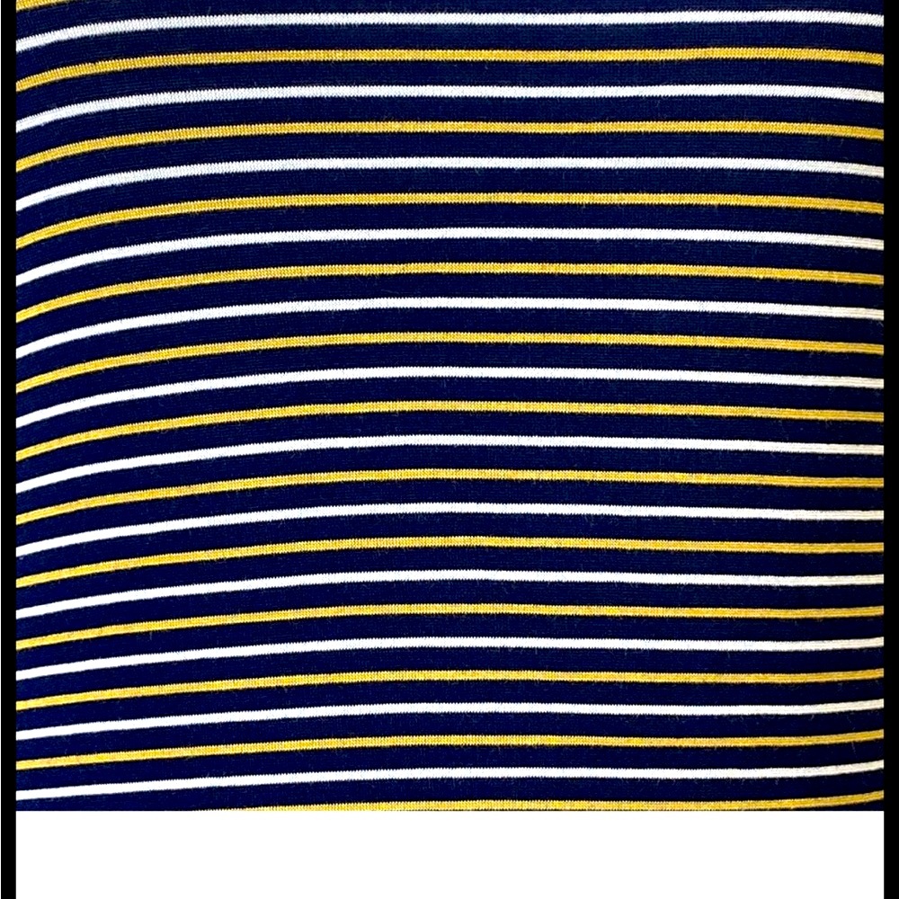 Striped Blue and Yellow Loungewear Set - Picture 6 of 6